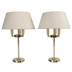 Pair of Likno Lamps designed by T.H. Robsjohn Gibbings 8