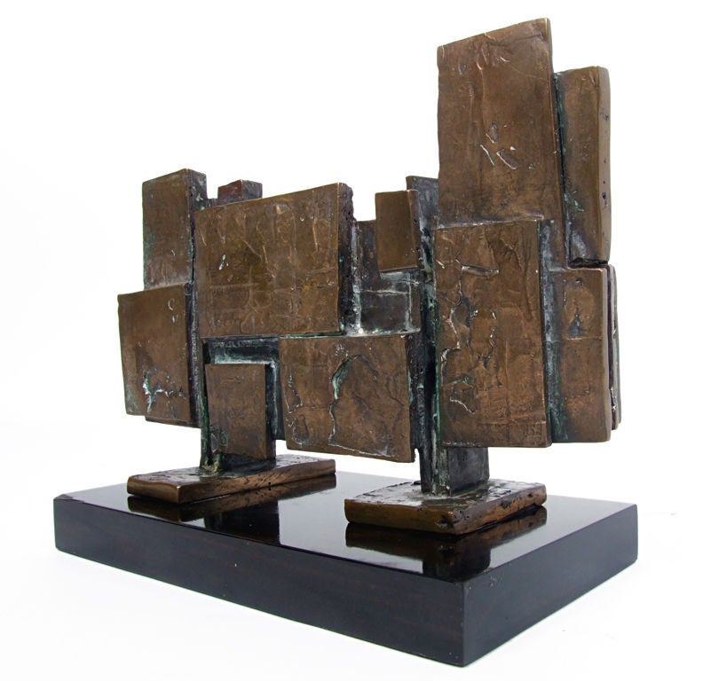 Modernist Bronze Sculpture by Ira Grayboff 1