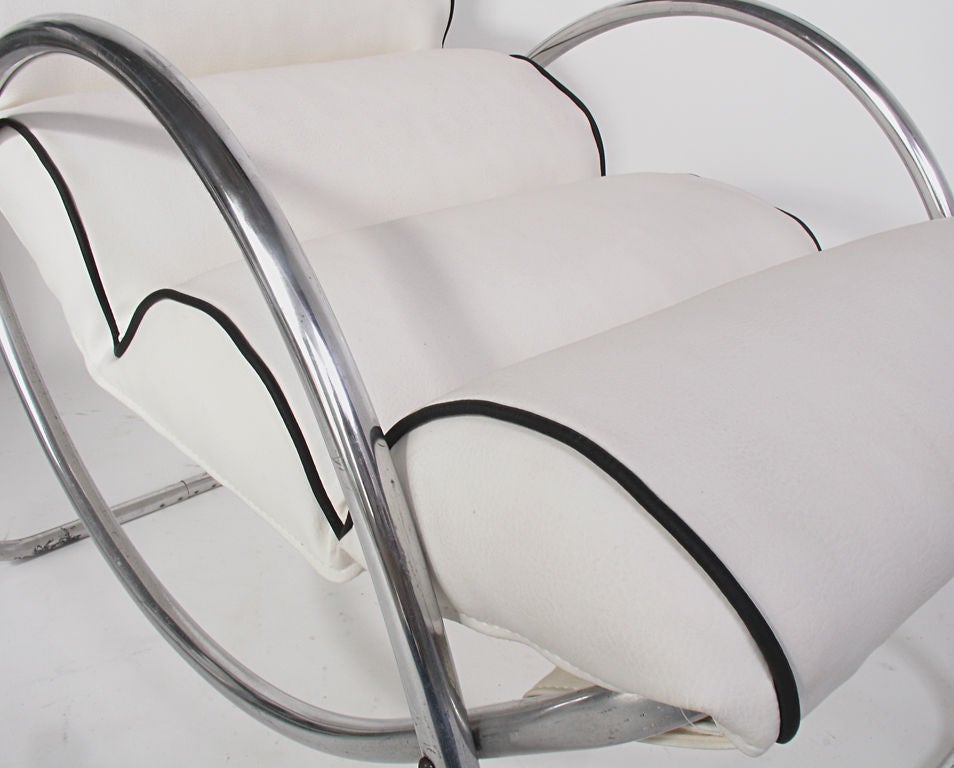 Streamlined 1930's Lounge Chairs - Indoor/Outdoor 2