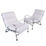 Pair of Streamlined Lounge Chairs by Warren McArthur