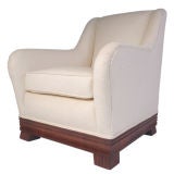 Curvaceous Rosewood Lounge Chair by Eugene Schoen