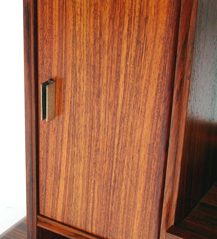 Rosewood Art Deco Side Table Custom Designed by Eugene Schoen 2