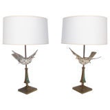 Very Rare Pair of Lamps by Pepe Mendoza