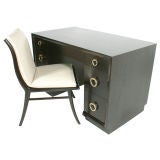Elegant Desk and Chair by T.H. Robsjohn-Gibbings Elegant Desk and Chair by T.H. Robsjohn-Gibbings