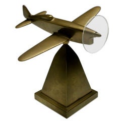 Bronze Caudron Racing Airplane