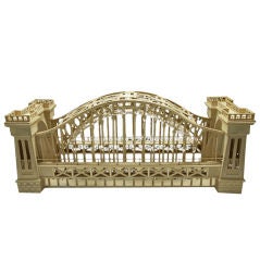 Architectural Model of NYC Hell Gate Bridge Architectural Model of NYC Hell Gate Bridge