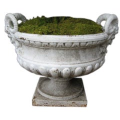 French  Cast Iron Urns