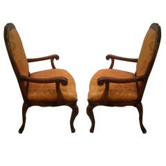 Pair of Lucchase Arm Chairs - Chicago Showroom