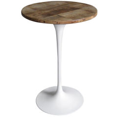 Side Table with Original Saarinen Table Base