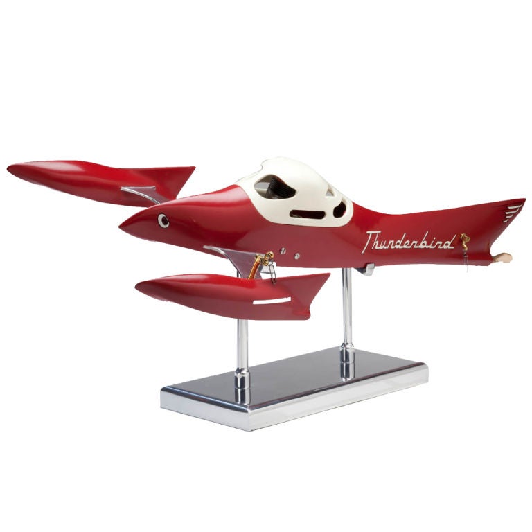 THUNDERBIRD: A RARE AND UNIQUE TETHERED HYDROPLANE RACING MODEL