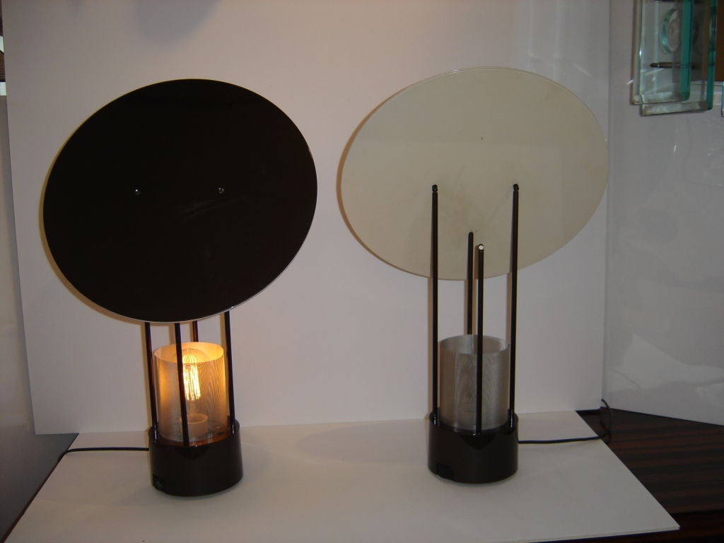Pair of 1970's Italian Table Lamps