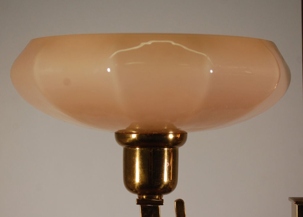 2 Light Art Moderne Fixture