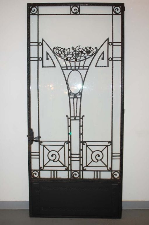 Wrought Iron Door