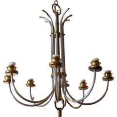 Elegant French 8-Arm Chandelier