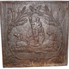 Fireplace Back Plate
