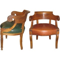 Matching Pair of Desk / Armchairs