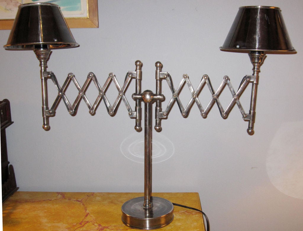 Pair of Double Arm Table lamps