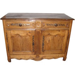 2 Door Chestnut Buffet from France