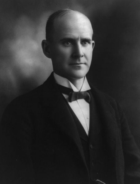 Plaster Bust of the Father of American Socialism Eugene Debs 6