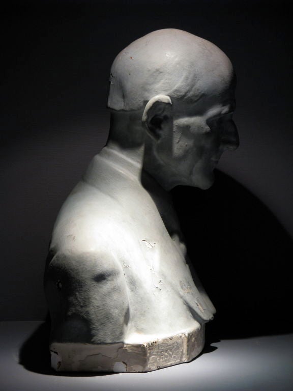 Plaster Bust of the Father of American Socialism Eugene Debs 3