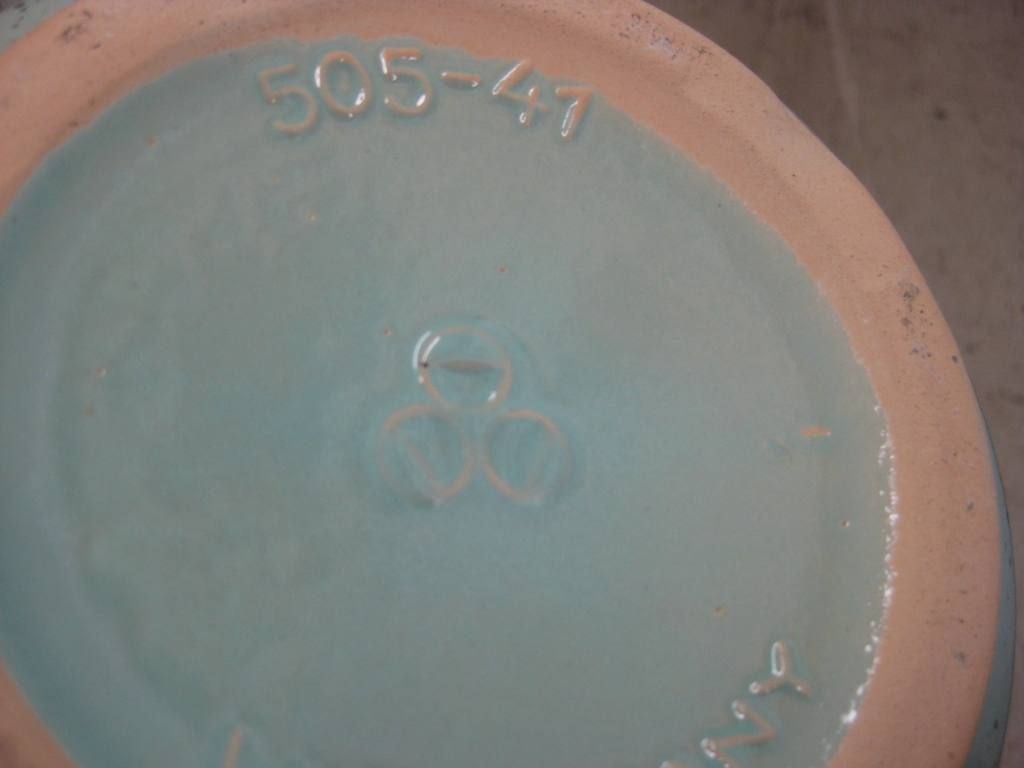 Large West Germany Celadon Ceramic Vase