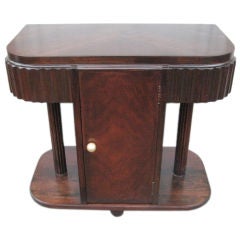 Small Single Art Deco Bedside / End Table