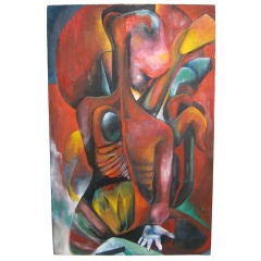 Surrealistic Oil Painting on Canvas 3
