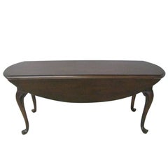 Drop-Leaf Narrow Cocktail Table