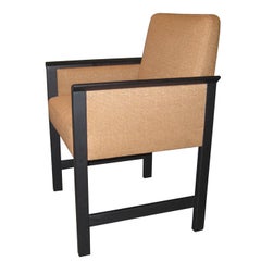 Single Mid-Century Modern Parson's Chair after Ward Bennett