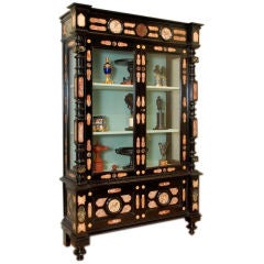 Antique A Pietra Dura Cabinet