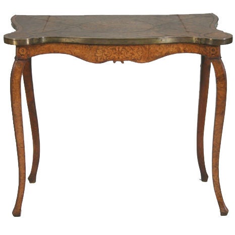 Feathered herringbone inlaid console table for sale at 1stdibs Gamle spiseborde