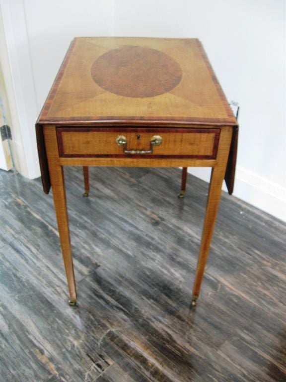 Neoclassical Pembroke Table For Sale