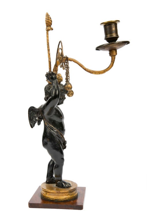 Pair Regency Candleholders