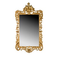George II Giltwood Mirror