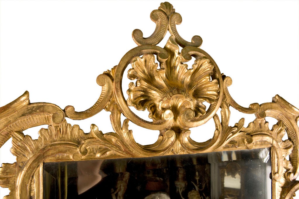George II Giltwood Mirror