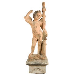 Terracotta Figure of Cupid