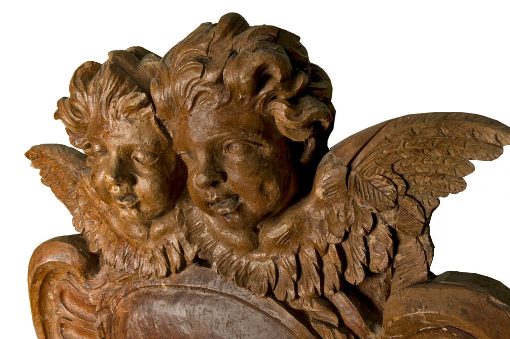 Baroque Period Armorial Relief.