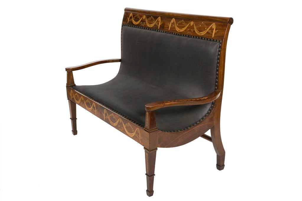 5 Piece Neoclassic Style Parlour Suite