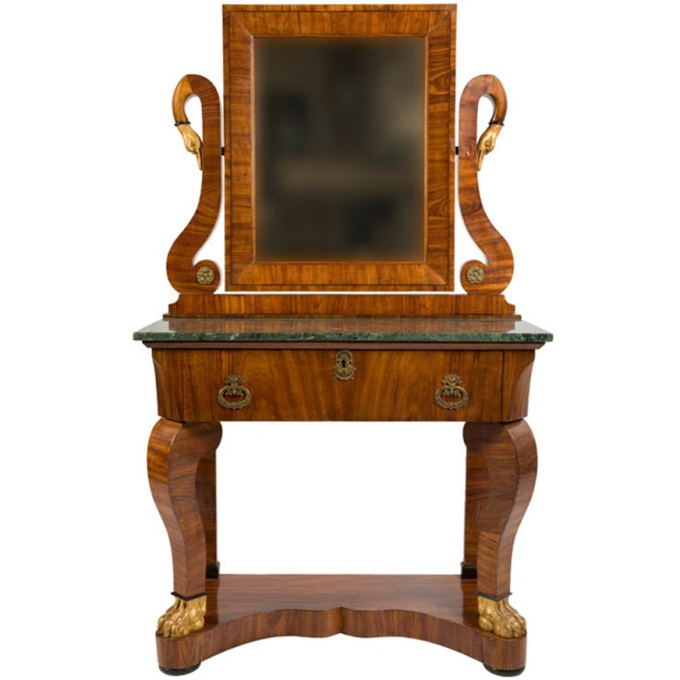 Dutch Mahogany Dressing / Writing Table For Sale