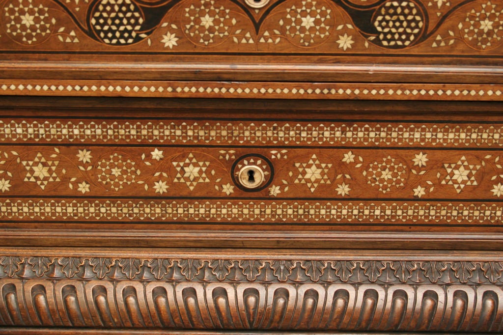 Renaissance Style Walnut Buffet 1