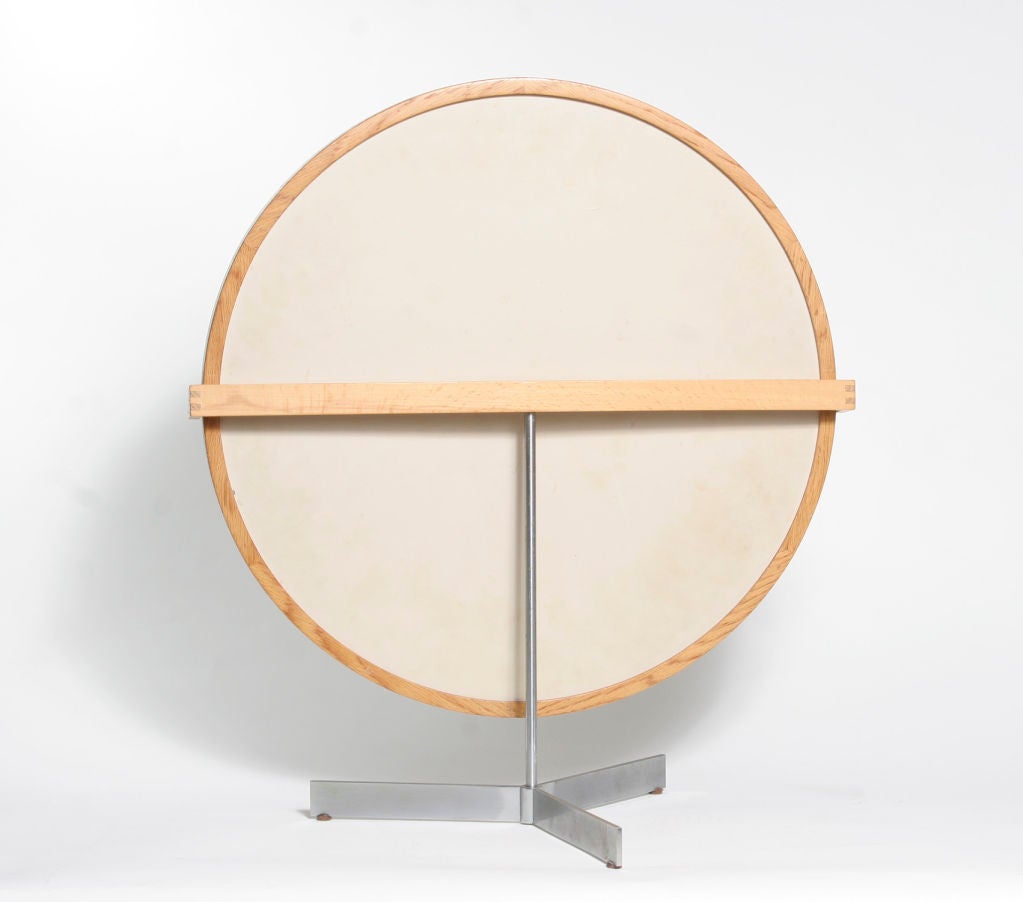 Scandinavian Round Tabletop Mirror