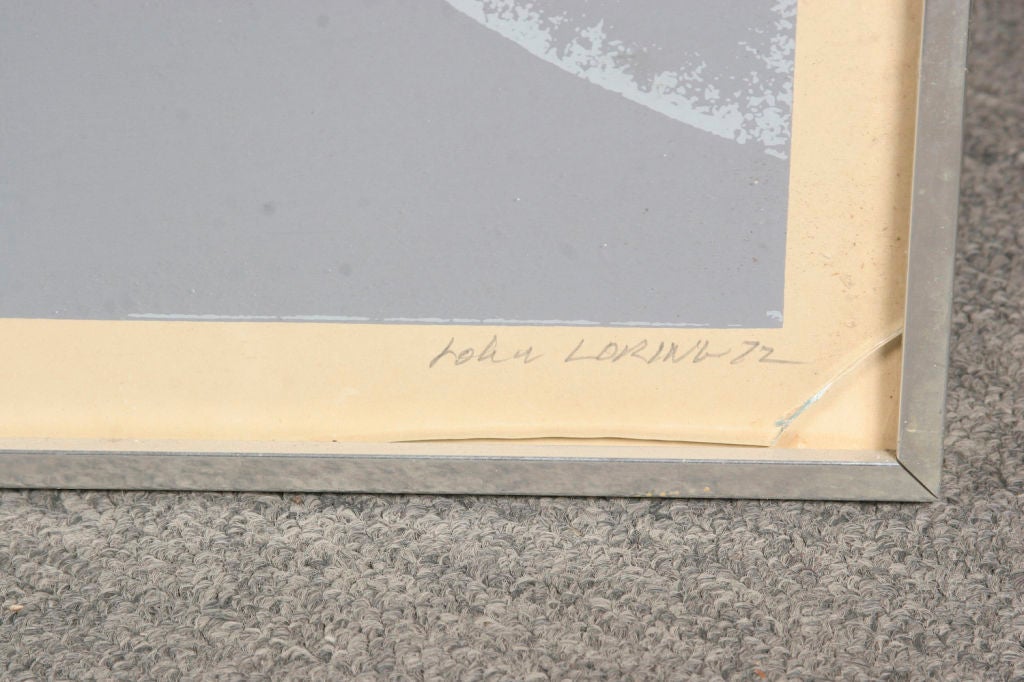 Silkscreen by John Loring "Payphone, Soho, NYC"