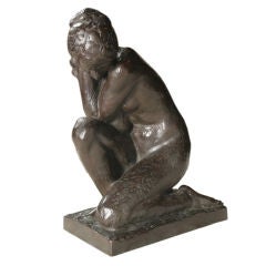 Cast Bronze Figure