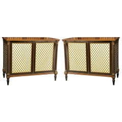 Pair of Regency Period Side Cabinets Antique Pair of Regency Period Side Cabinets