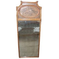 Louis XV  Provincial Trumeau Mirror