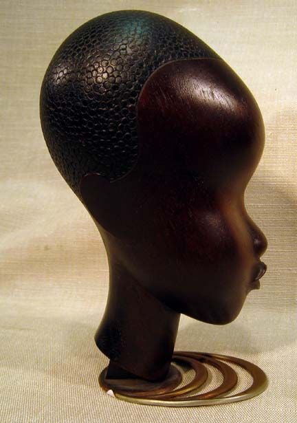 Austrian Hagenauer Bust of African Woman