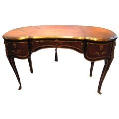 Louis XV Style Kidney Form Desk 9