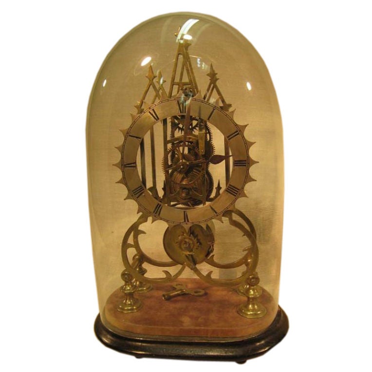 Skeleton Clocks 13 For Sale on 1stDibs