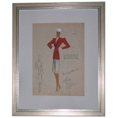 Andre's of  New York Fashion Print