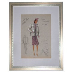 Andre's of  New York Fashion Print